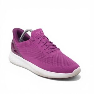 Kizik Athens Sneakers Purple Knit Hands Free Shoes SIze 11.5 Womens / 10 Mens